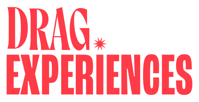 Bold red text: 'Drag EXPERIENCES' with a star between words.